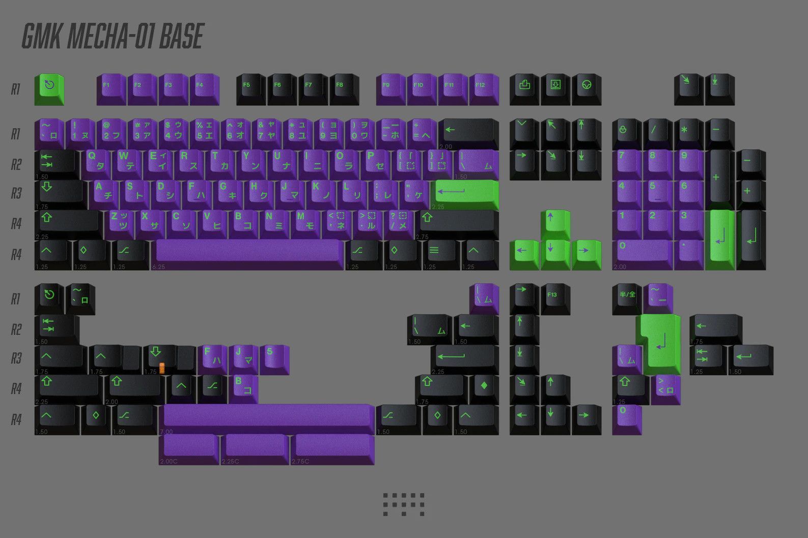 GMK Mecha-01 R2 - Base Kit