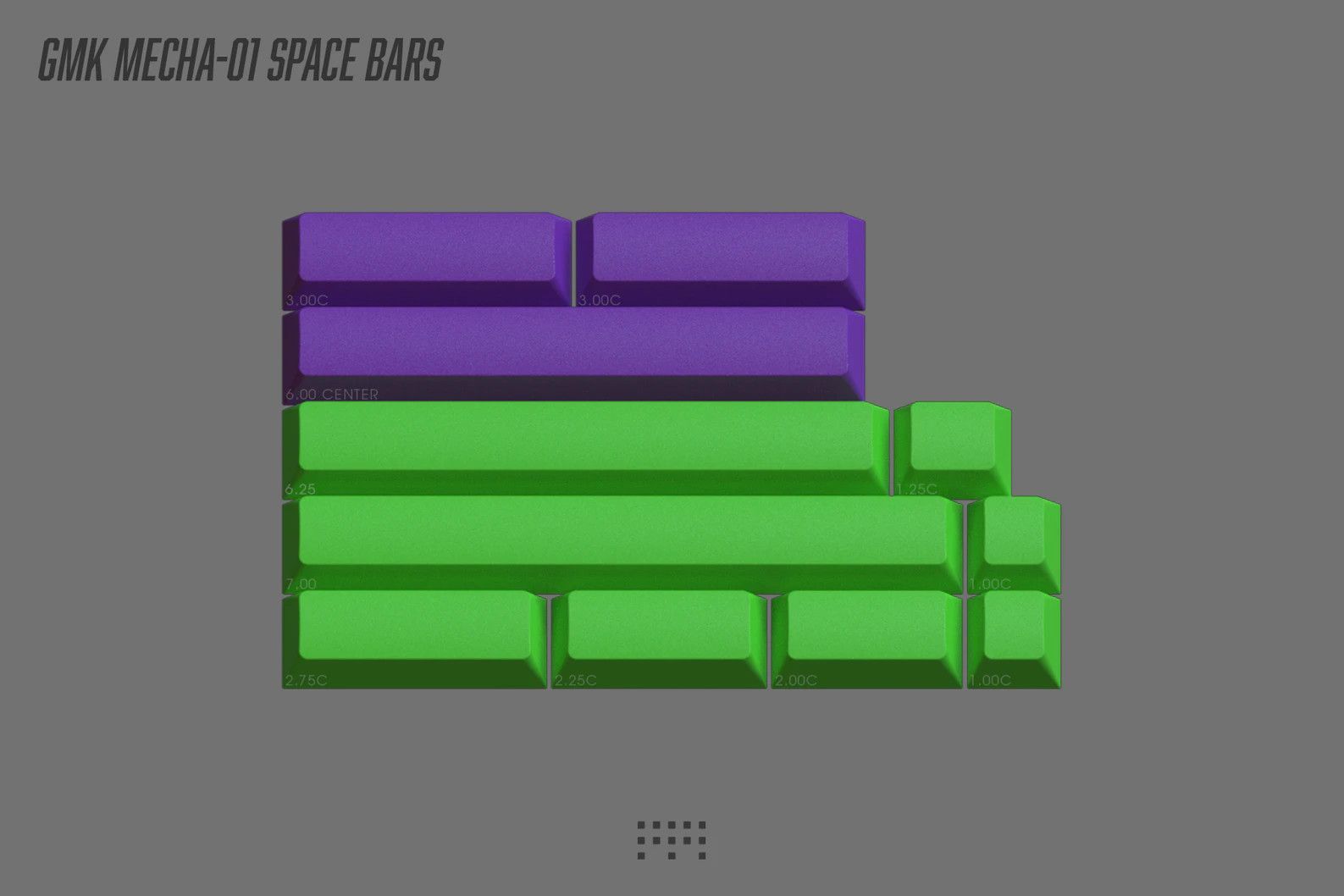 GMK Mecha-01 R2 - Spacebars
