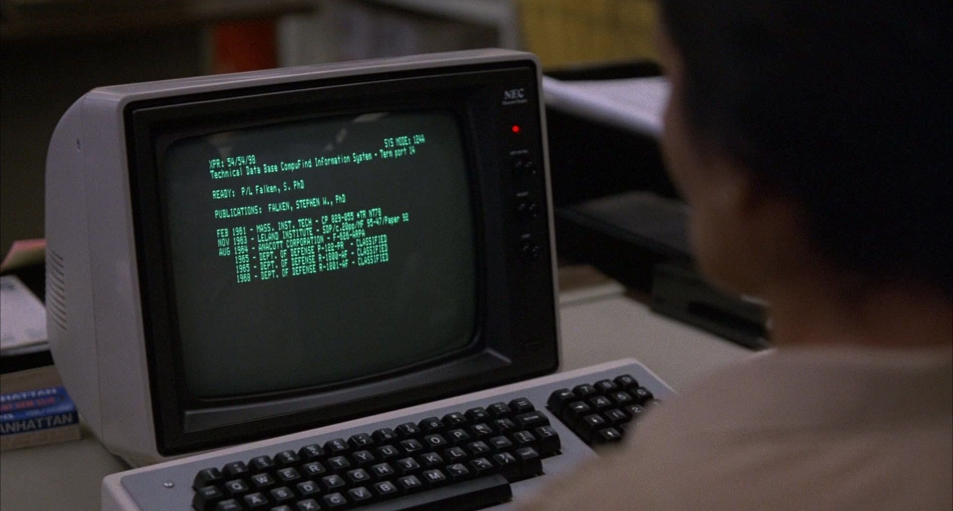 WarGames - NEC