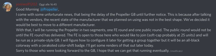 Propeller FE Discord announcement