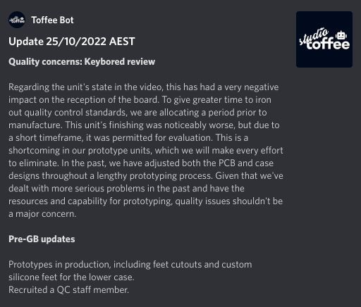 Toffee Studio Discord