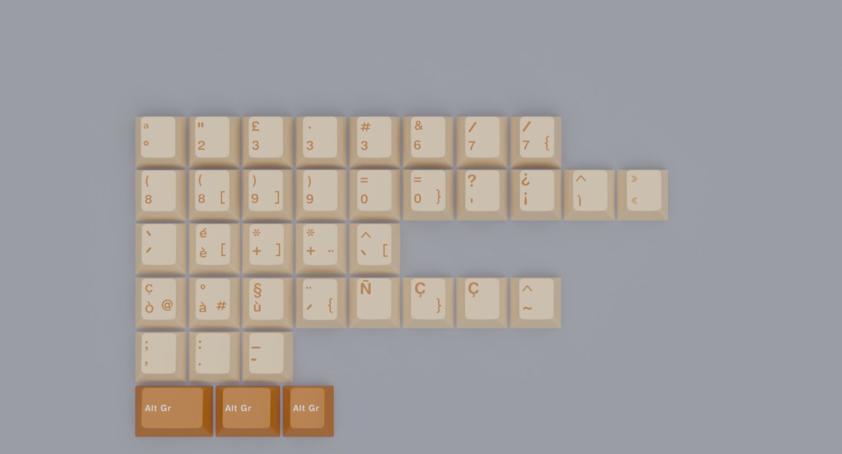 KBM Caramel - South kit