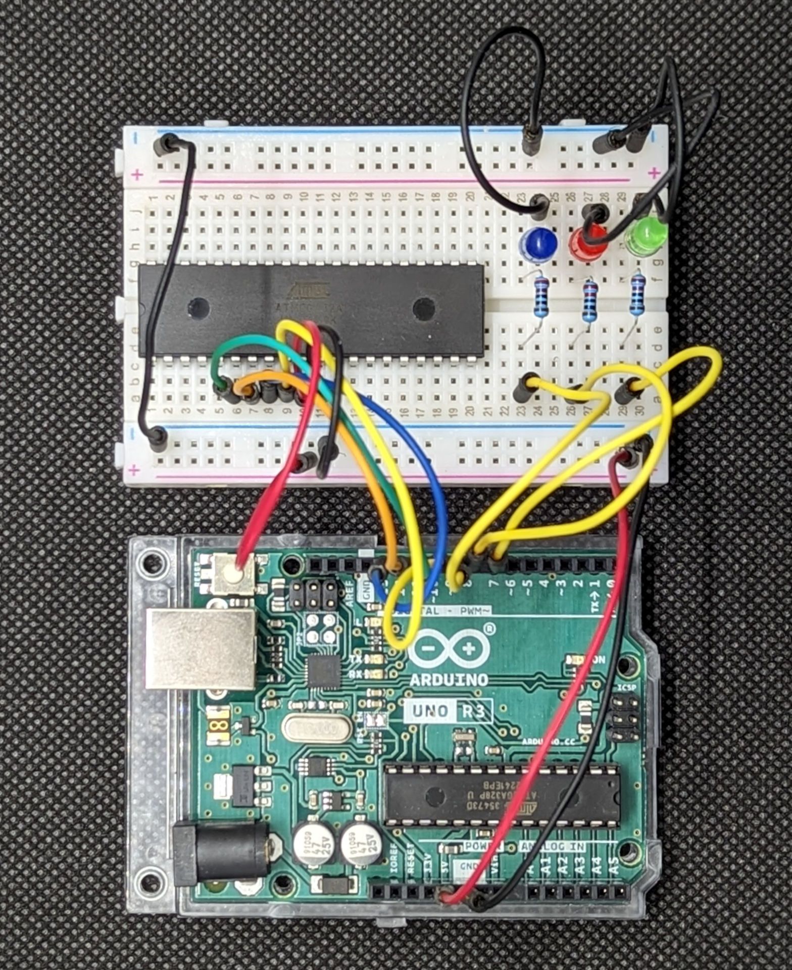 Arduino Uno - ISP prgrammer