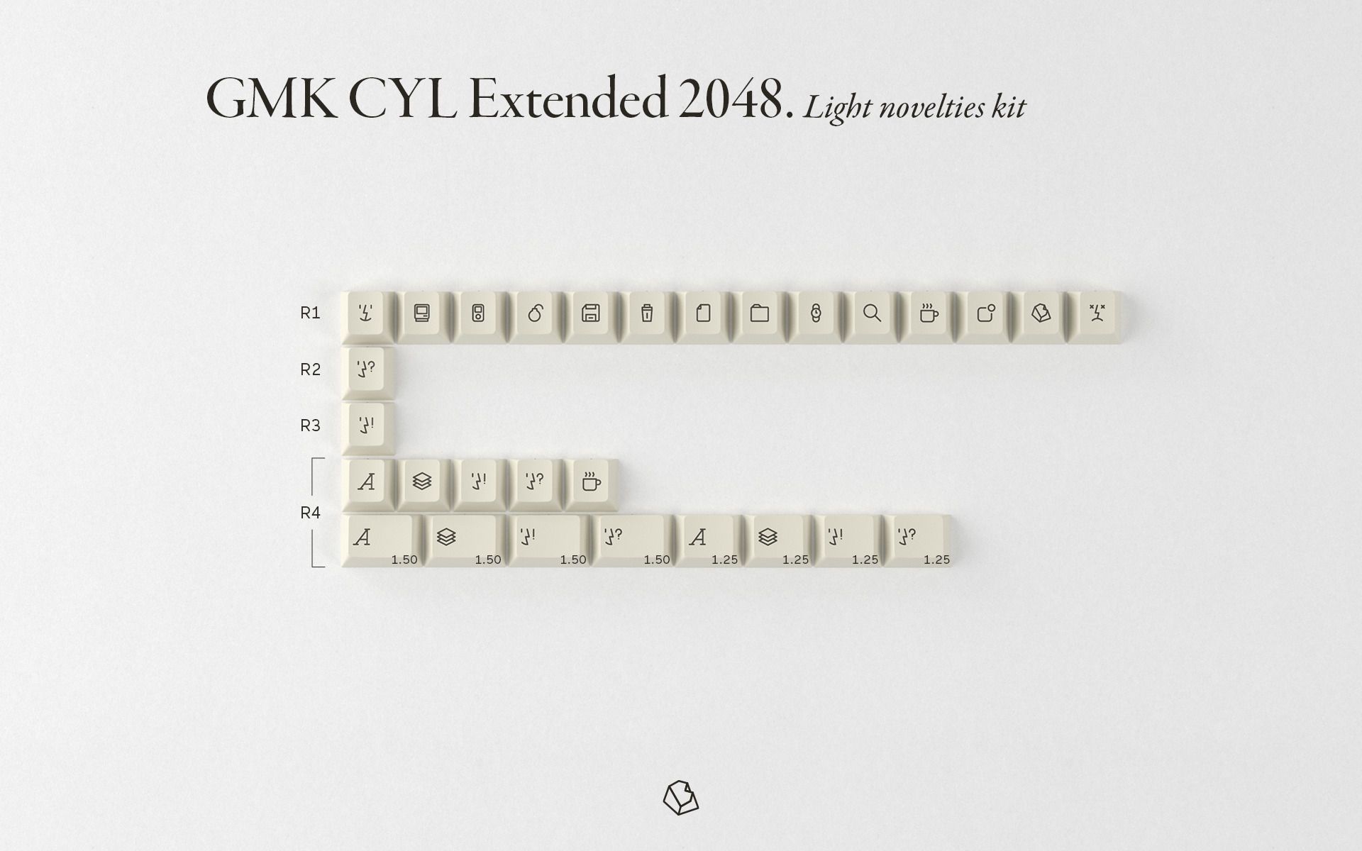 GMK CYL Extended 2048 - Novelties