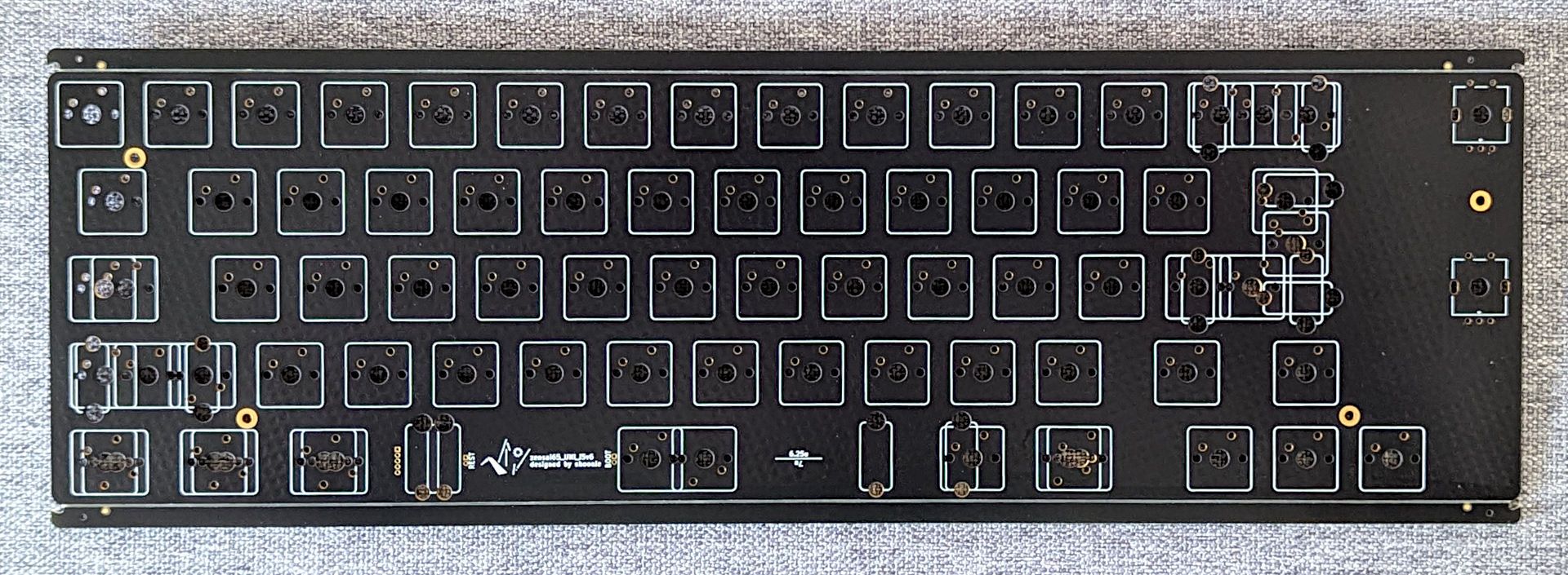 Zensai 65 by shoonie - PCB front