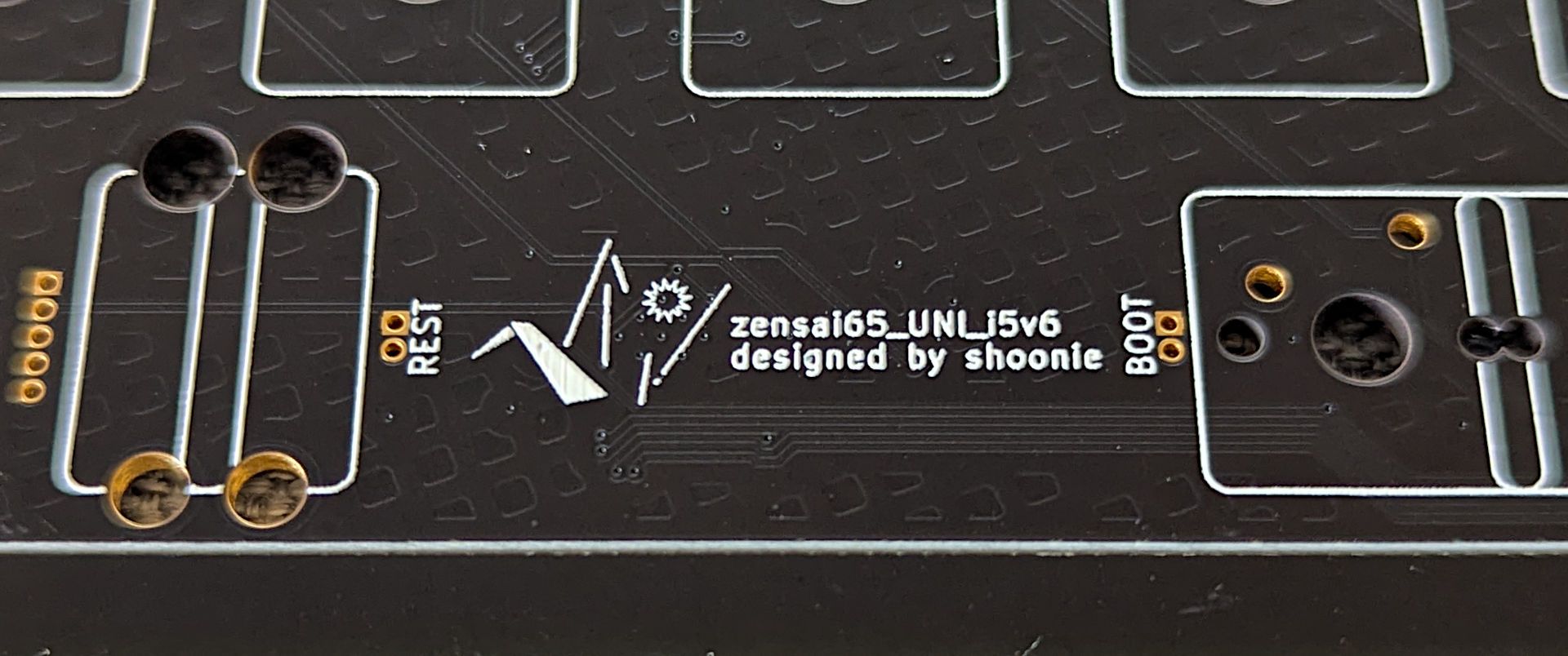 Zensai 65 by shoonie - PCB detail