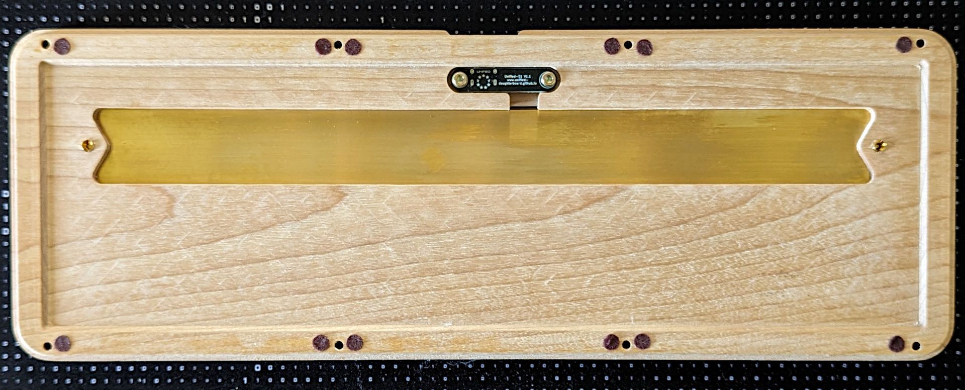 Zensai 65 by shoonie - Bottom with weight and daughter-board