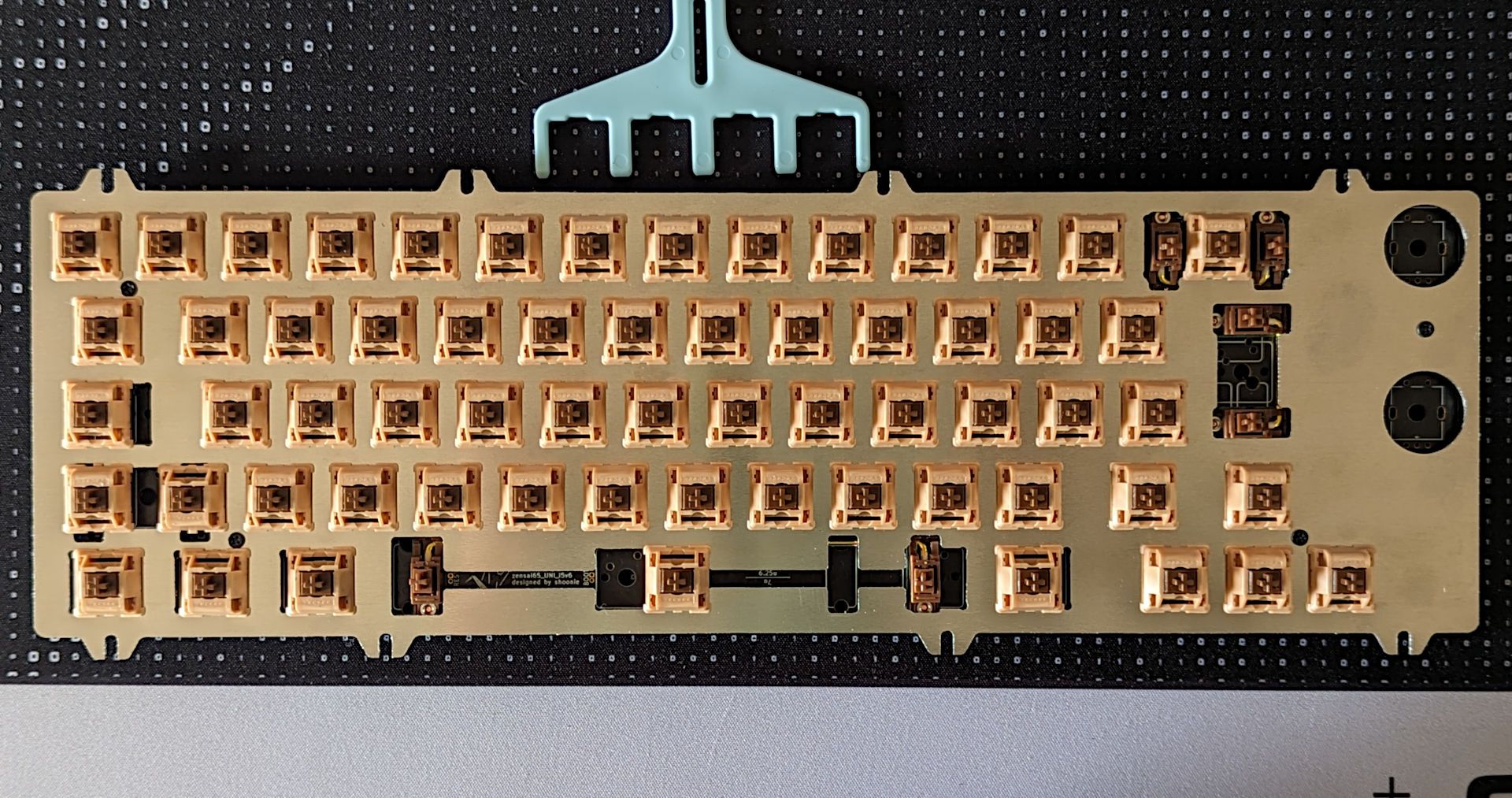 Zensai 65 by shoonie - Plate build