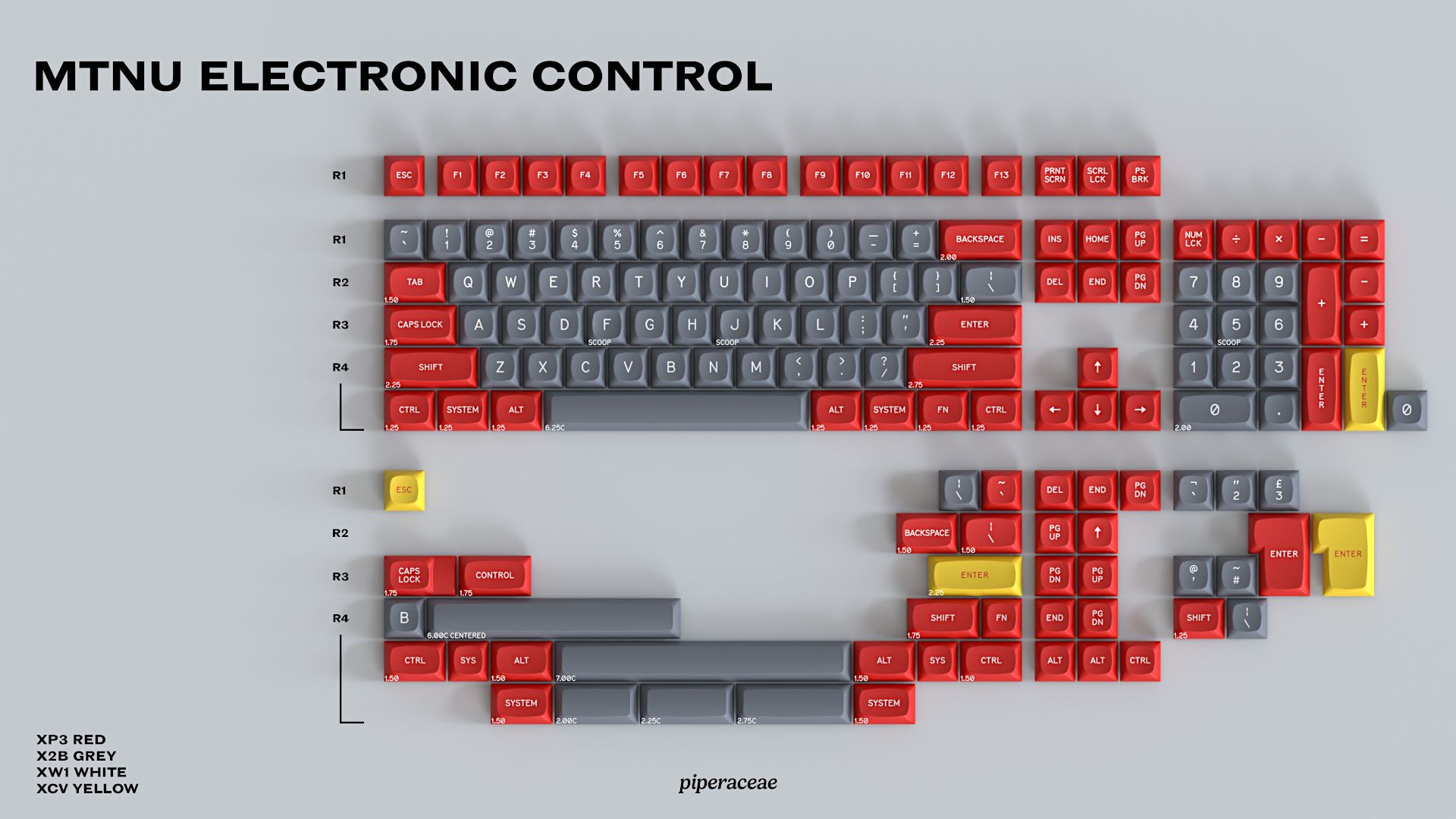 GMK MTNU Electronic Control by Piperaceae - Monokit