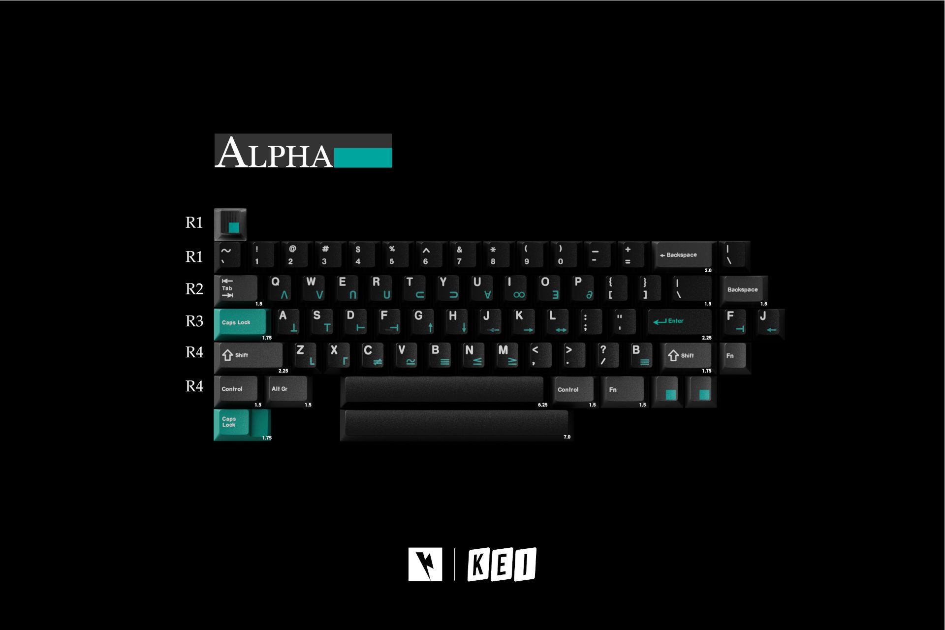 KKB Dolch Cadet - Dark Alphas Kit