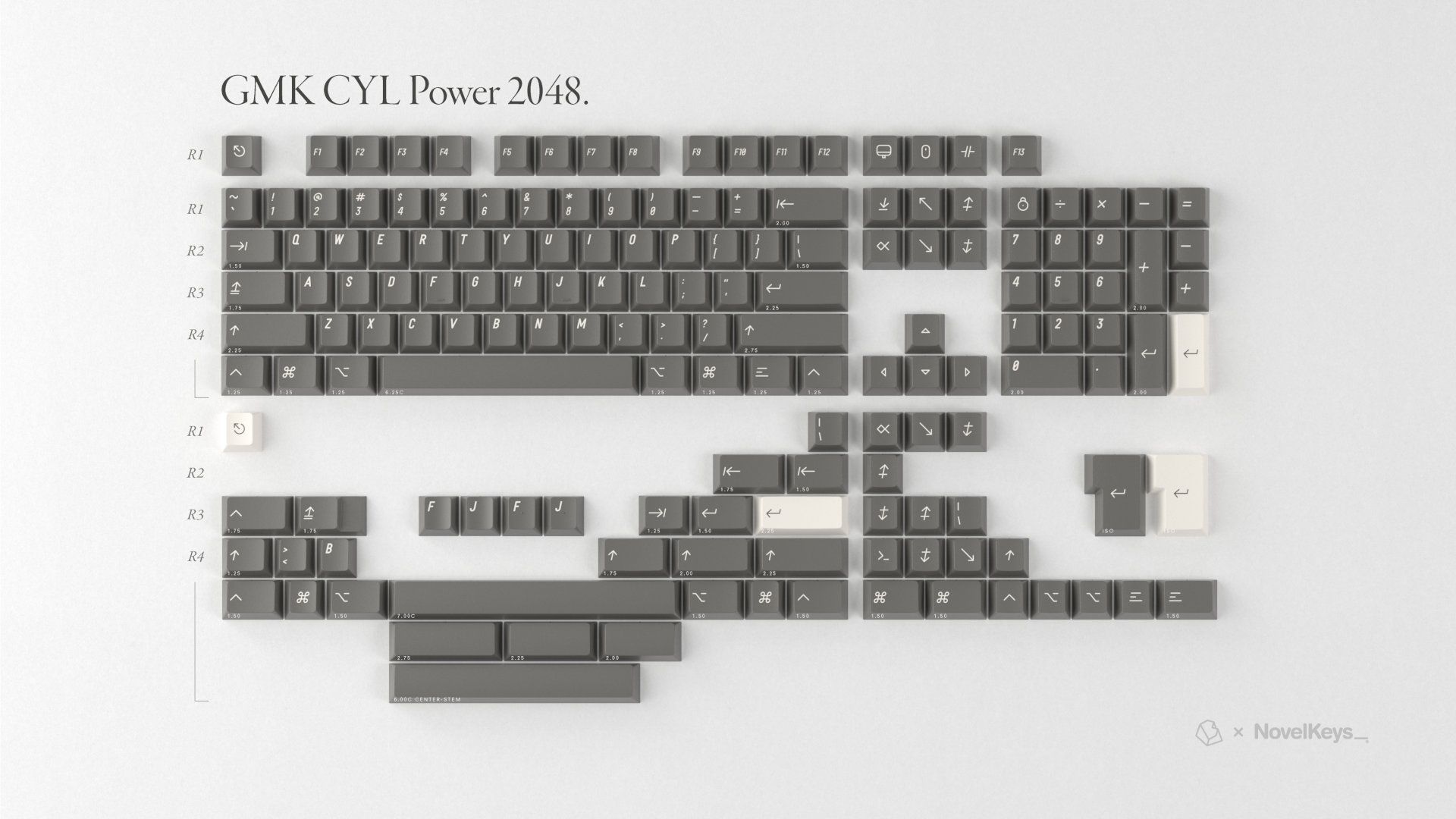 GMK CYL Power 2048 by biip - Base Kit